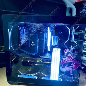 데스크탑 PC 컴퓨터 팝니다. 게이밍·영상편집·블랙 튜닝 완성!