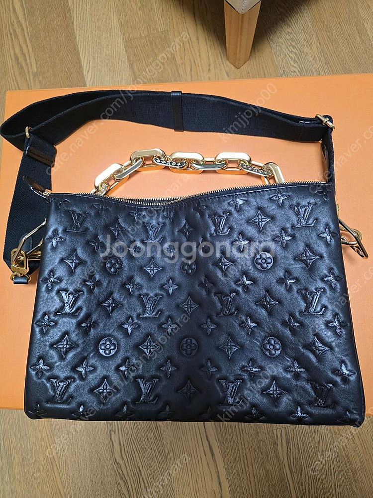 루이비통 쿠상mm 블랙 팝니다--0