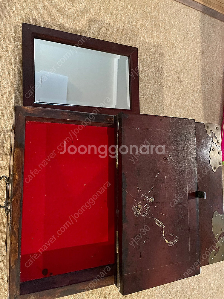 옛날 고가구 화장대--3