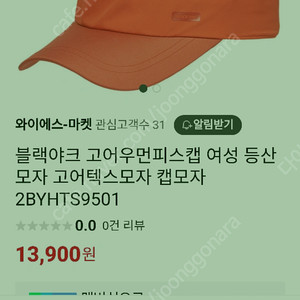 고어텍스 캡모자 새제품 블루