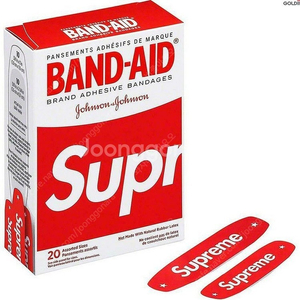 슈프림 밴드 에이드 미개봉 새상품 supreme band aid