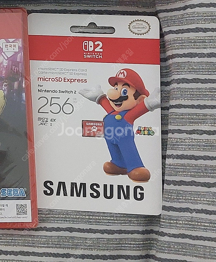 닌텐도 스위치2 본체와 SD익스프레스 256gb 판매합...--2