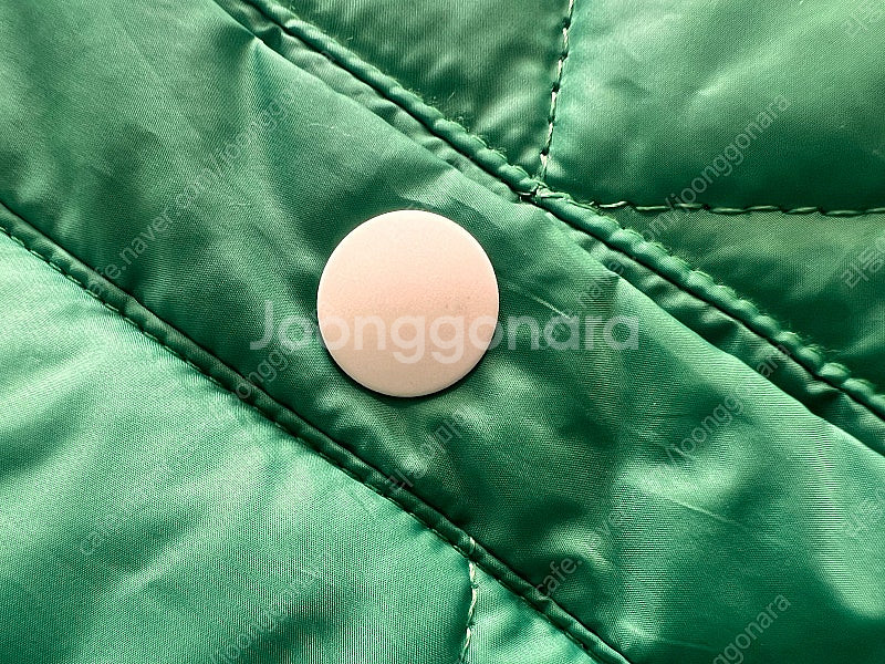 리미떼두두 퀼팅 패딩 조끼 그린 XL(120)--8