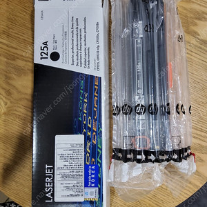 hp 125a 블랙 cb540a 박스 개봉품