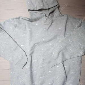 나이키 Nrg 스우시로고 후드 그레이 (XL)