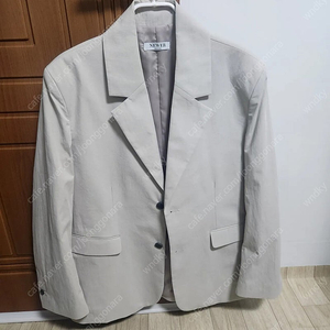 투버튼 자켓 셋업 그레이(XL) 택포