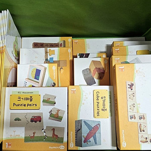 플레이팩토 키즈 스텝1 한글, 영문 워크북/ 박스포함