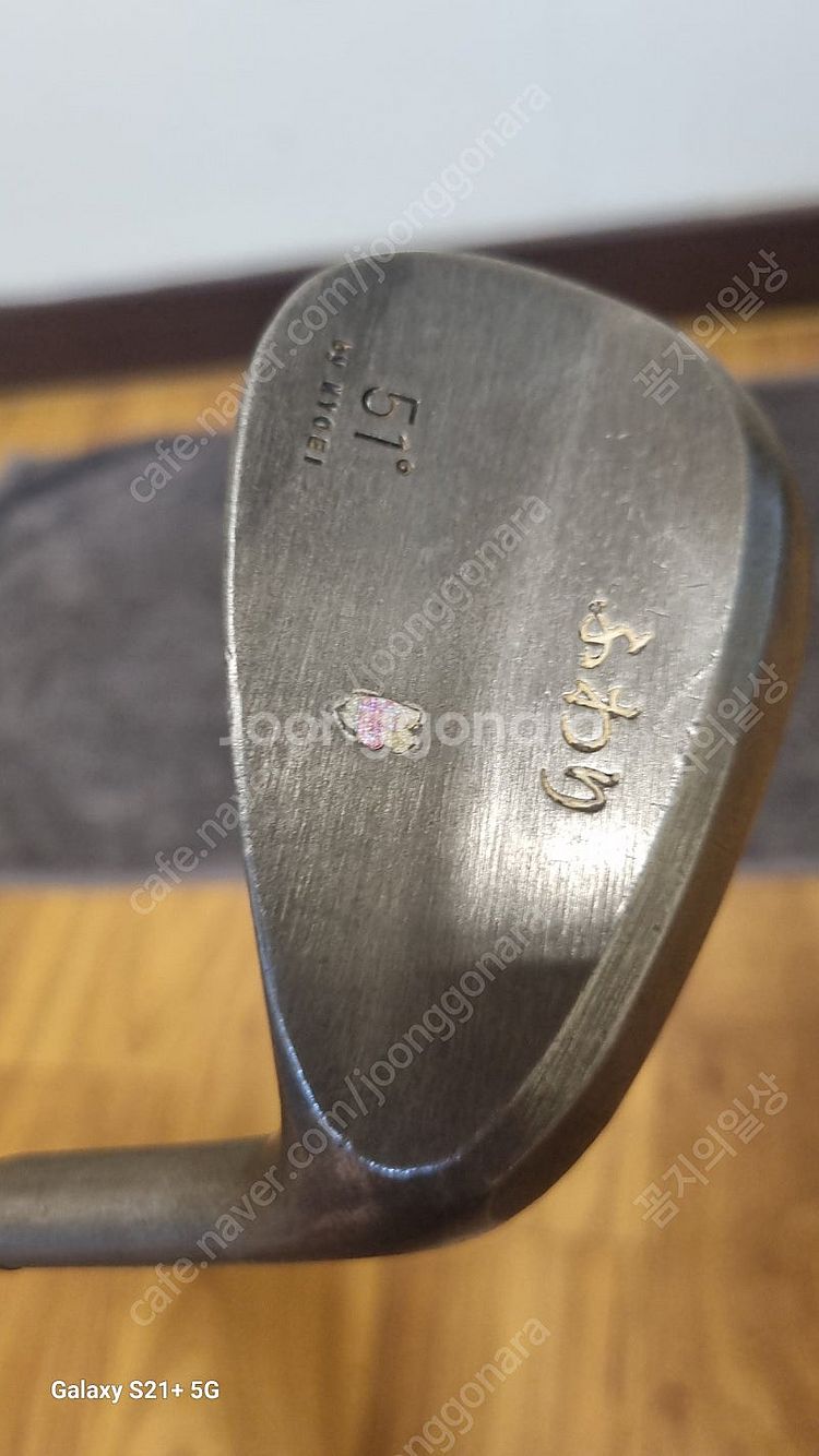 일본산 명품 헨드 메이드 유류리 51도 웨지 골프채 특...--4
