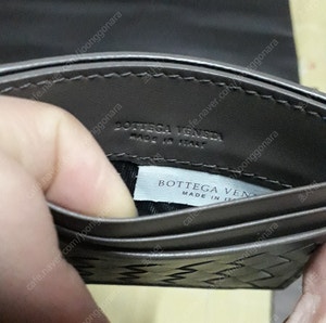정품 보테가베네타 인트레치아토 나파 카드지갑 새상품 팝니다--1