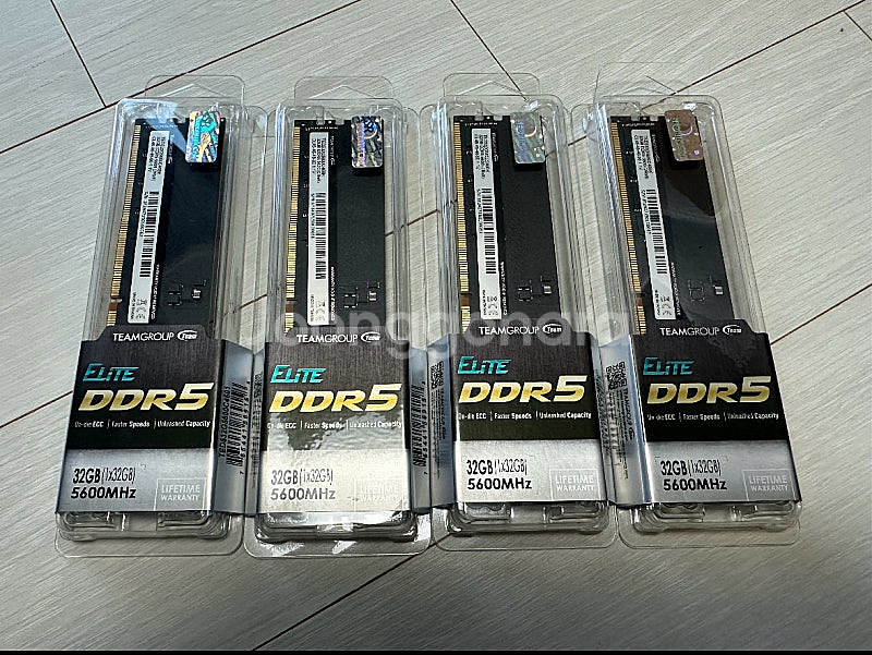 PC용 램(RAM) DDR5 32G - 4개 (미개봉)...--0
