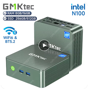 GMKtec 미니 PC N100, 윈도우 11 프로 (램8 .m.2ssd256) 새제품 택포함