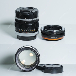 CANON FL 58mm f1.2 (FD) + FE 어댑터 / 14만원