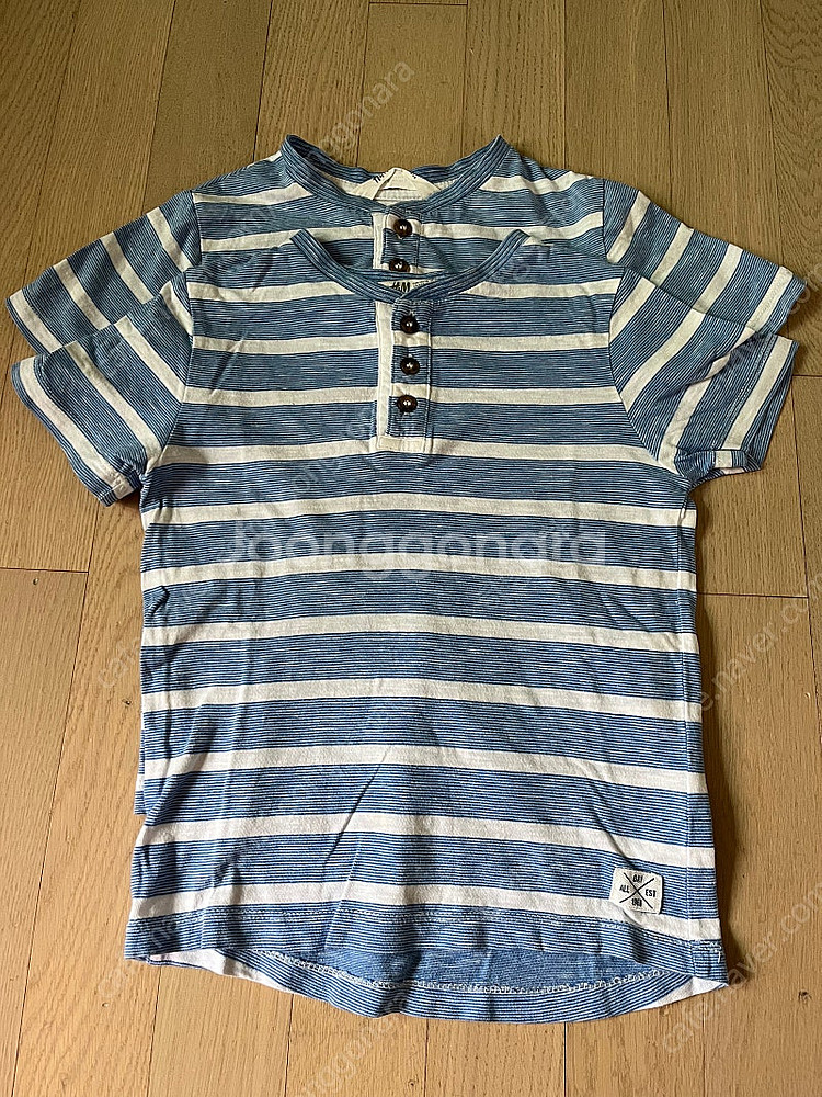 쌍둥이 H&M 반팔, 반바지 120 10벌--2