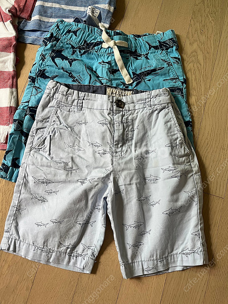 쌍둥이 H&M 반팔, 반바지 120 10벌--4