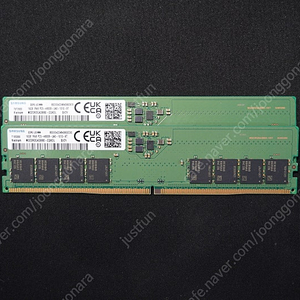 삼성 ddr5 32Gb(16Gb *2)램