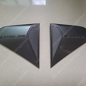 싼타페 MX5 휀더 가니쉬 좌우세트(실버)