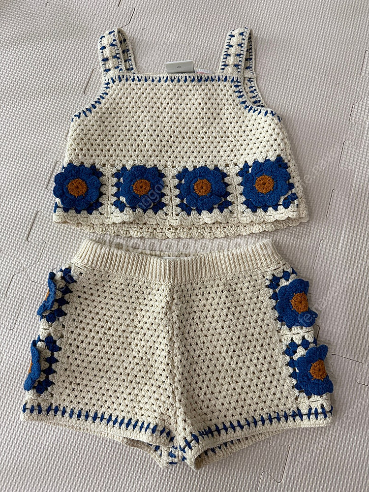 자라 크로셰 셋업 1y 1/2 86cm--0