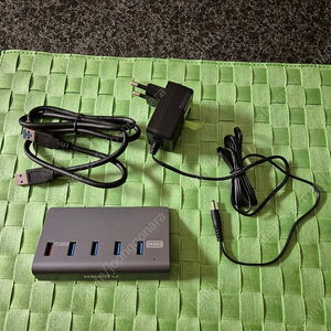 USB 허브 이지넷 NEXT-316U3 (5포트 USB 멀티허브 (유전원) 택포 16000원