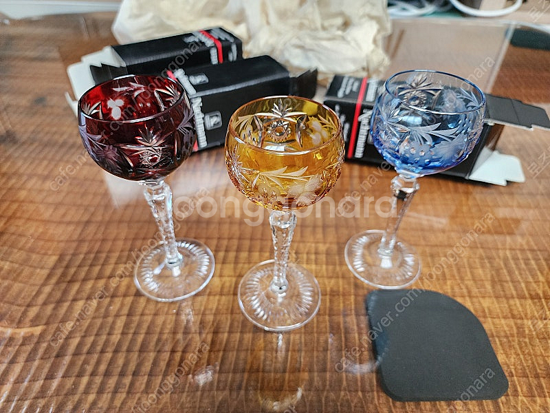 (새제품/ 최고급 ) 독일 나흐트만 크리스탈 와인 잔.--5