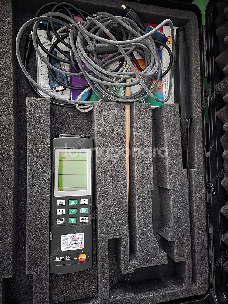 고정밀온습도계 TESTO 645 중고 판매합니다.--2