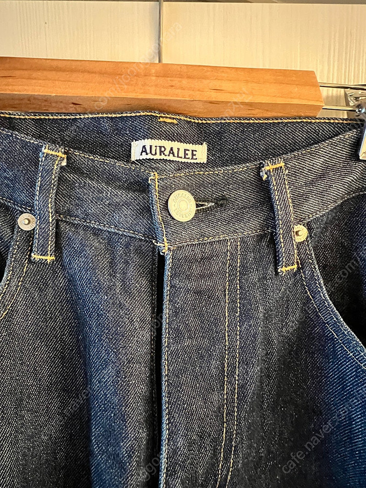 오라리 하드 트위스트 데님 5P (32)--1