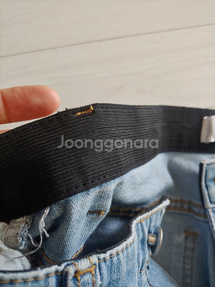 난닝구 스판 편한 청바지 L사이즈(29~30정도) 반값...--4