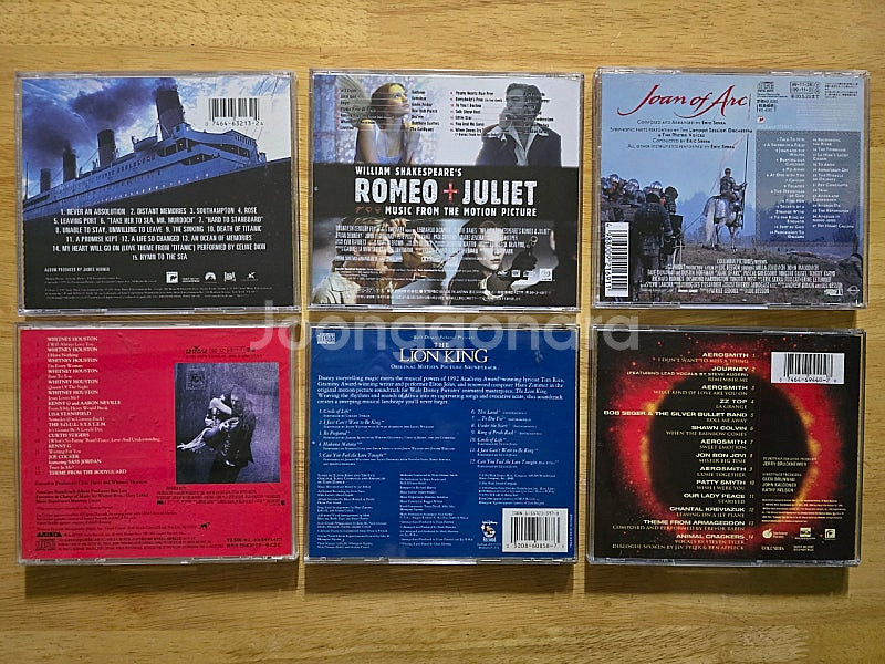 CD 음반 해외 OST 앨범 6장--3