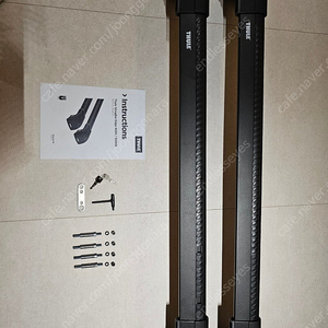 BMW G30 5시리즈 툴레 윙바엣지 블랙