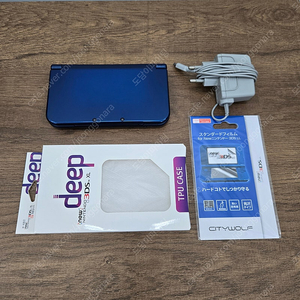 닌텐도 new 3ds xl 블루 순정 제품 판매해요. ds 게임팩 포함