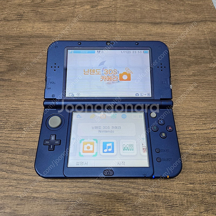 닌텐도 new 3ds xl 블루 순정 제품 판매해요. ...--3