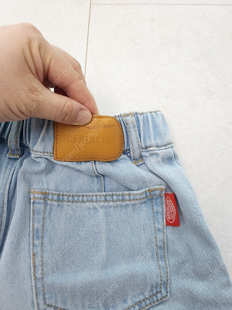 아이스비스킷 청치마바지 티셔츠 155 이미지