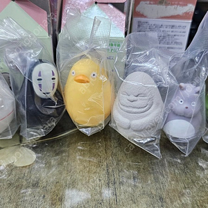 지브리 센과치히로 미니 오뚜기 피규어 6종