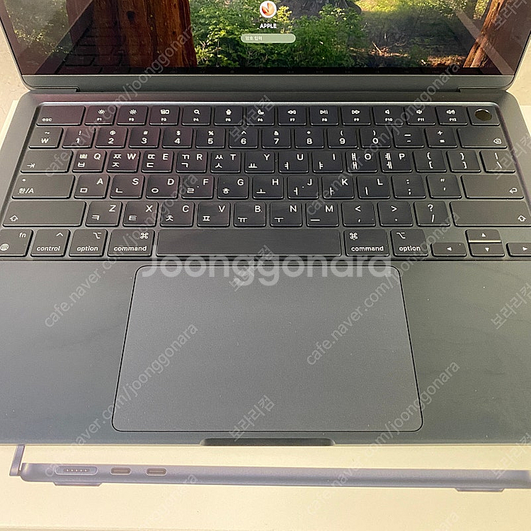 맥북에어 13인치 m2 16gb 256 미드나이트--3