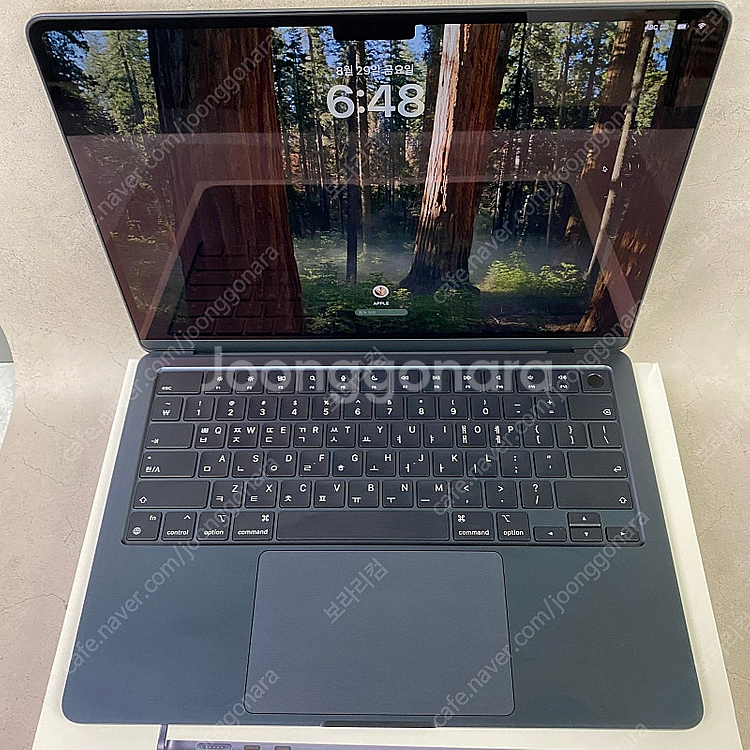 맥북에어 13인치 m2 16gb 256 미드나이트--4