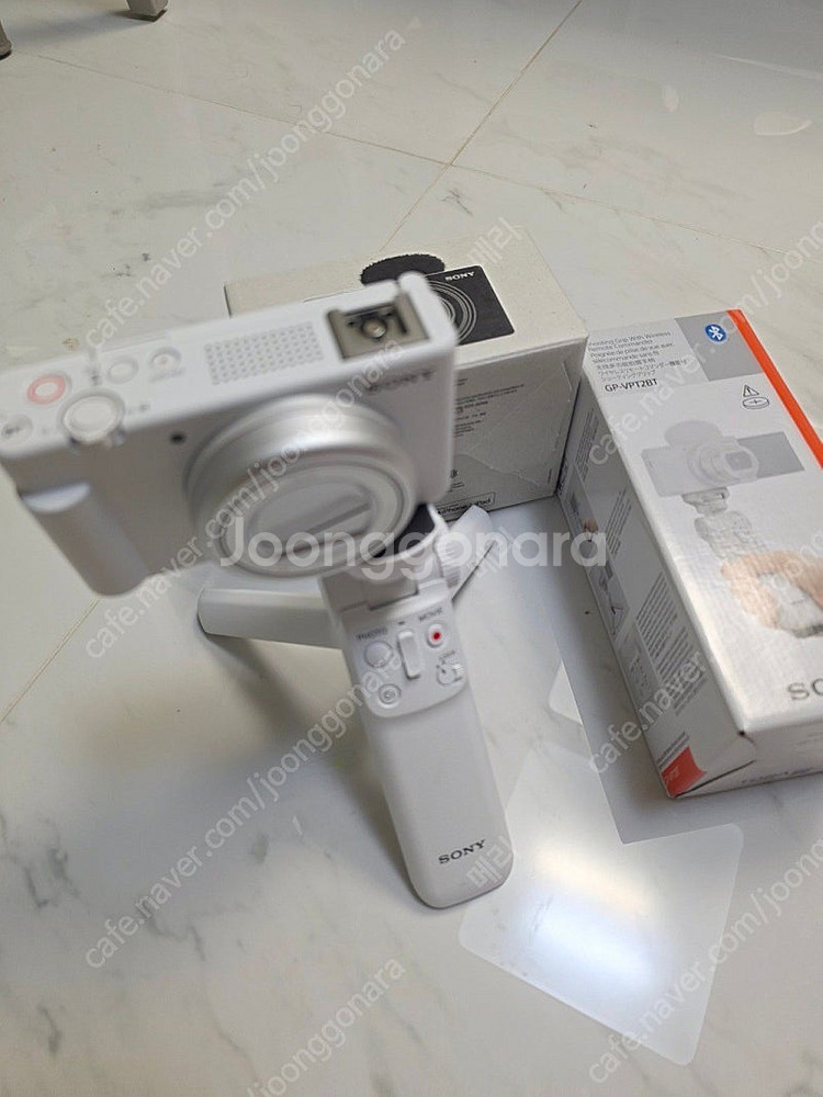 소니 ZV - 1M2 카메라 화이트 A급 판매--3