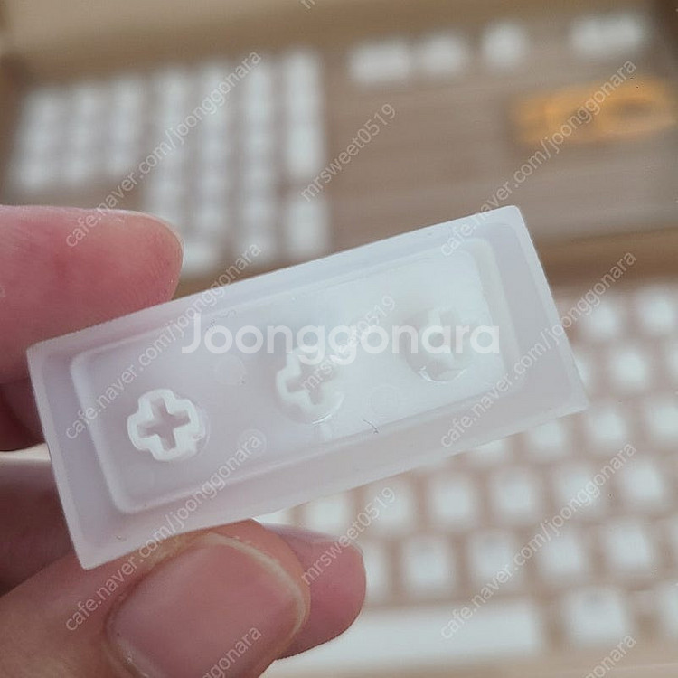 젤리 커스텀 반투명 키캡 세트 (화이트)--1