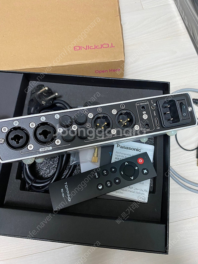 토핑 E70V+L70 풀박스 +추가케이블--4