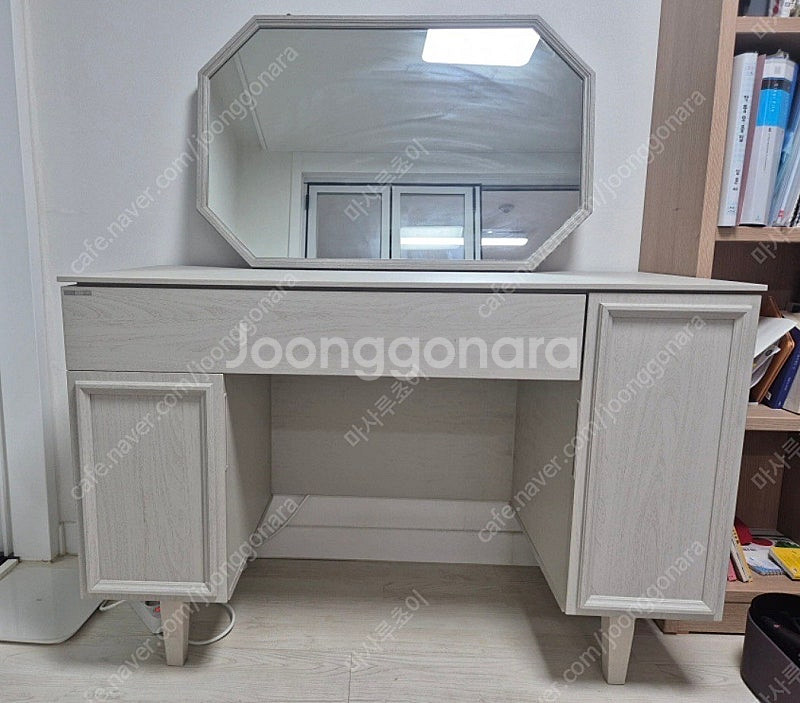 리바트 클로드화장대&리바트 클로드팔각거울 상태깨끗--8