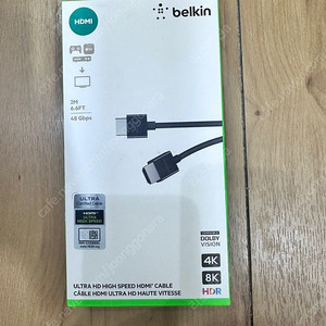 벨킨 울트라 HD 하이스피드 HDMI 케이블