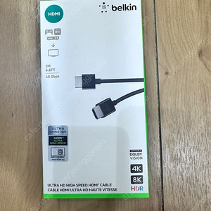 벨킨 울트라 HD 하이스피드 HDMI 케이블