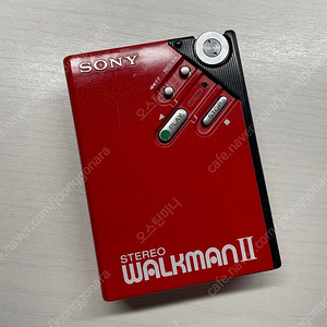 Sony 워크맨 Walkman WM-2 레드 (정상작동품)