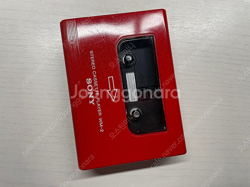 Sony 워크맨 Walkman WM-2 레드 (정상작동품)--1