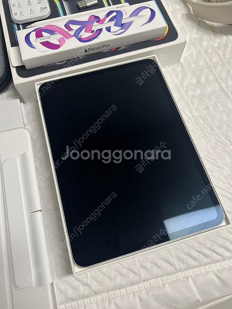 애케플 포함 아이패드 프로11 M4 256+펜슬프로--1