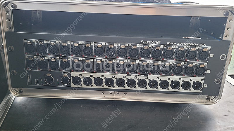 믹서+스테이지박스(케이스포함). soundcraft s...--4