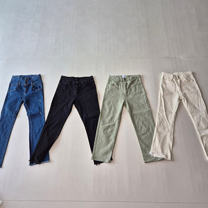 28)기모 여성 청바지 모음