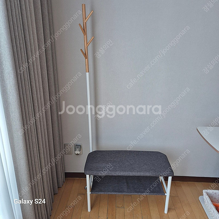 현관 벤치의자 신발장의자 옷 가방 걸이 일체형 잠실 직...--0