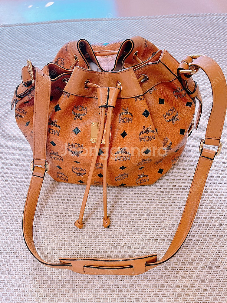 [정품] MCM 비세토스 버킷 백--8