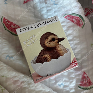 반다이 테노리프렌즈 아기새 베이비새 오리 피규어 가챠