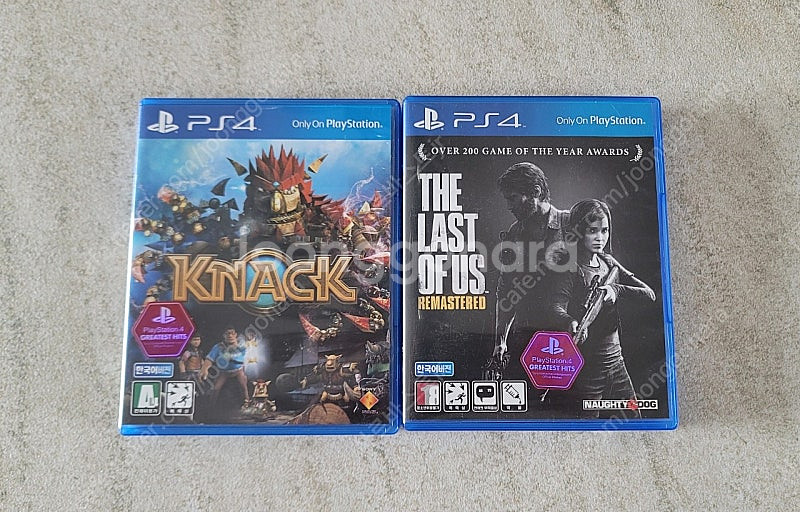 PS4 플스4 Knack1(낵1, 넥1), 라스트 오브...--0