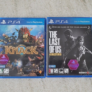 PS4 플스4 Knack1(낵1, 넥1), 라스트 오브 어스1 팝니다